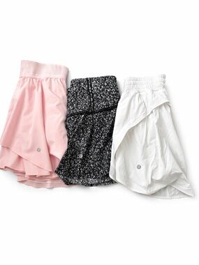 Lululemon Skirt Bundle Court Rival Lost In Pace Hotty Hot Size 4